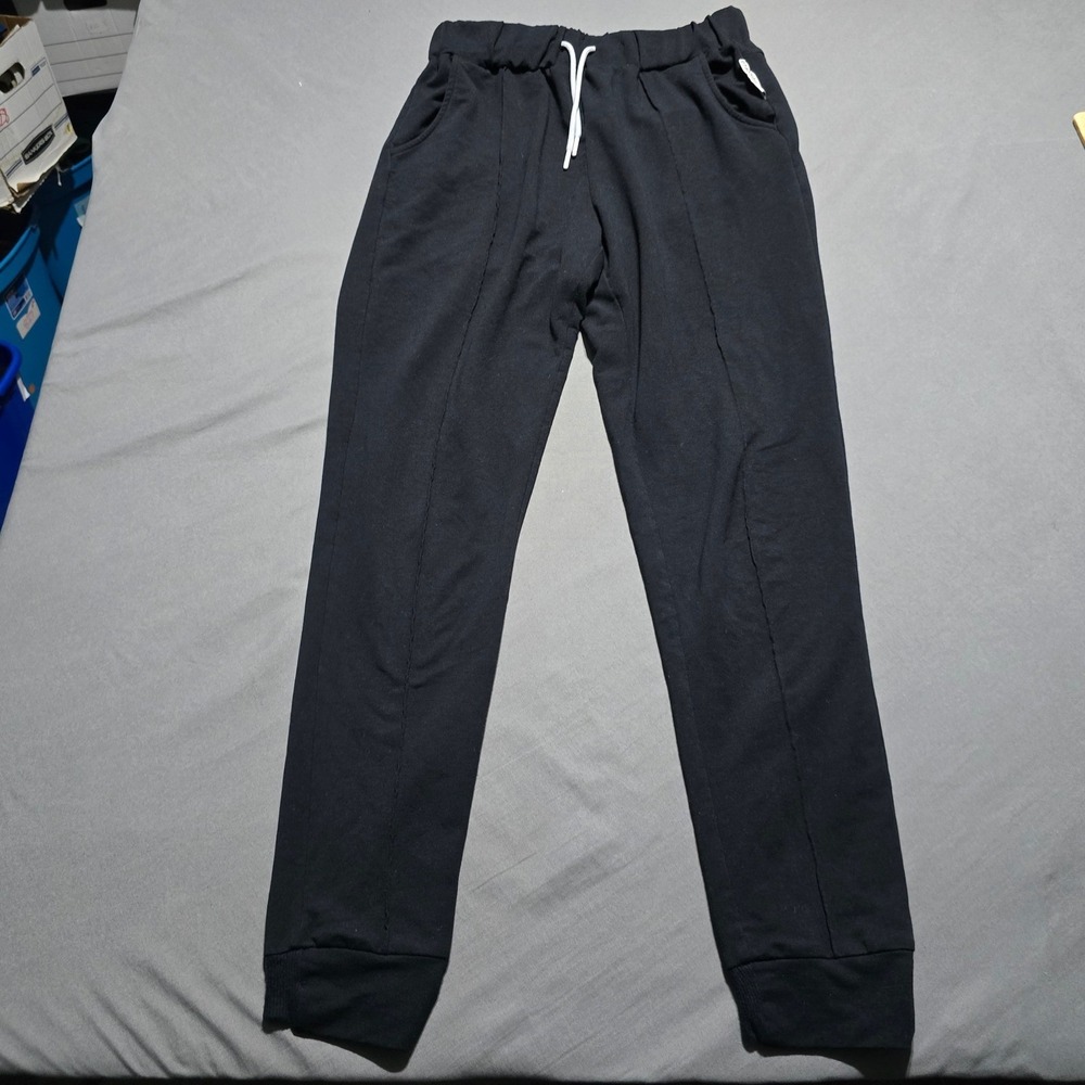 Gymshark Joggers Womens Small Black Tapered Drawstring Sweatpants Athleisure